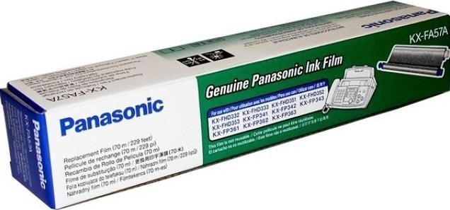 Термопленка для факса PANASONIC KX-FP343/363 KX-FA57A 1шт оригинал