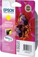 Картридж струйный Epson оригинальный C13T10544A10 / C13T07344A10 T0734 для C79/CX3900/CX4900/CX5900 (желтый) (cons ink)