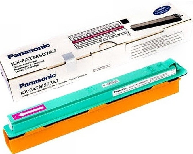 Тонер-картридж Panasonic KX-FATM507A7 (KX-MC6020) пурпурн