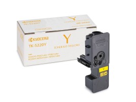 Картридж Kyocera TK-5220Y (1T02R9ANL1) оригинальный для принтера Kyocera EcoSys P5021cdn/ P5021cdw, M5521cdn/ M5521cdw, yellow, 1200 страниц