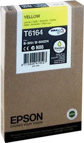 Картридж струйный Epson оригинальный C13T616400 для B300/B500 (желтый) Картридж струйный Epson оригинальный C13T616400 для B300/B500 (желтый)
