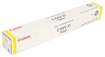 Тонер оригинальный Canon C-EXV31Y 2804B002 для принтеров iRC7055/ C7065, Желтый (52 000 стр.)