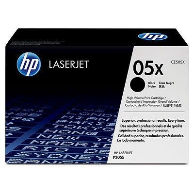 Картридж HP CE505X (05X) оригинальный для принтеров LJ P2053/ P2054/ P2055/ P2056/ P2057 black, 6500 страниц