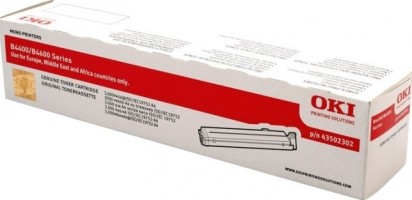 Картридж OKI (43502302/43502306) оригинальный для принтеров B4400/ B4600, черный, 3000 стр.