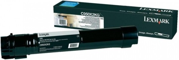 Картридж лазерный Lexmark C950X2KG для принтеров C950x, черный, 38000 стр.
